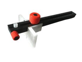 Marcador linear de altura traçador graminho com régua 160mm