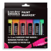 Marcador Liquitex Paint Marker Com 6 Fluorescentes 4690005