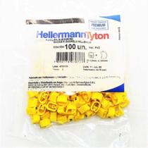 Marcador MHG-2/5-0-5-6mm (pacote 100) Nº 09 amarelo - Hellermann