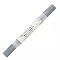 Marcador Multimark Shake &amp Paint Prata Cromado Faber Castell Metallic