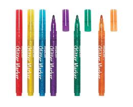 Marcador Multiuso Molin Metalico com Glitter c/6 cores