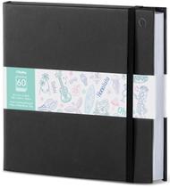 Marcador Ohuhu de dupla face 8,3 x 8,3 cm 150 g/m2 60 folhas