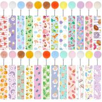 Marcador Outus Kawaii Kids com pompom e régua, 24 unidades Marcador Outus Kawaii Kids com pompom e régua, 24 unidades