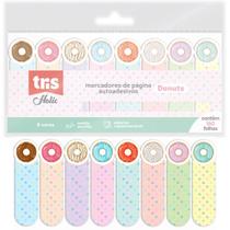 Marcador Página Autoadesivo Holic Donuts - Tris 8 Cores Marcador Página Autoadesivo Holic Donuts - Tris 8 Cores