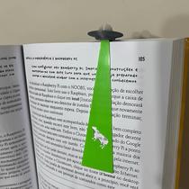 Marcador Pagina Livro Caderno ALIEN NAVE BOOKMARK Criativo Leitura Divertido personalizado