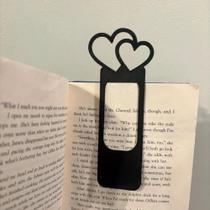Marcador Pagina Livro Caderno CORAÇÕES UNIDOS BOOKMARK Criativo Leitura Divertido personalizado Marcador Pagina Livro Caderno CORAÇÕES UNIDOS BOOKMARK Criativo Leitura Divertido personalizado