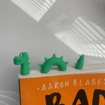 Marcador Pagina Livro Caderno DINOSSAUROO BOOKMARK Criativo Leitura Divertido personalizado