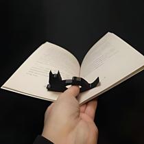 Marcador Pagina Livro Caderno GATO BOOKMARK Criativo Leitura Divertido personalizado