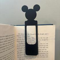 Marcador Pagina Livro Caderno MICKEY DISNEY BOOKMARK Criativo Leitura Divertido personalizado