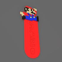 Marcador Pagina Livro Caderno RETRO BIT BOOKMARK Criativo Leitura Divertido personalizado