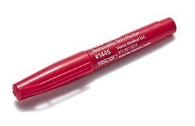 Marcador para pele Viscot Mini Vermelho com tinta removível, 10 unidades Marcador para pele Viscot Mini Vermelho com tinta removível, 10 unidades