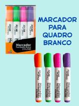 Marcador para quadro branco 4 cores papelaria caneta para escrever em quadro branco lousa