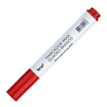 Marcador Para Quadro Branco Recarregável Vermelho CA6013 Brw