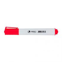 Marcador para Quadro Branco- Vermelho- Ponta 1,5mm Redonda - BRW