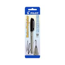 Marcador Para Retroprojetor 1mm Preto Blister - Pilot