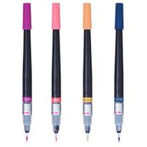 Marcador Pentel Color Brush Copacabana 4 Cores