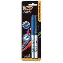 Marcador Permanente 1.1mm Bic Marking Intensity Grip Azul+Preto 971078