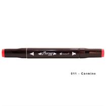 Marcador permanente 2 pontas carmine pk0206d-011 - bismark Marcador permanente 2 pontas carmine pk0206d-011 - bismark