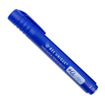 Marcador Permanente Bee Unique com 1 Unidade AZUL Baixo Odor e Cor Intensa - LKMK0009