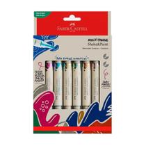 Marcador permanente Multimark Metallic 6 unid Faber-Castell