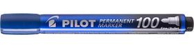 Marcador permanente Pilot marker 100 azul