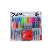 Marcador Permanente - Sharpie - Fine Estojo c/ 24 Cores