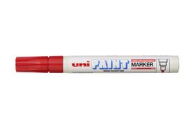 Marcador Permanente Vermelho Uni Paint Marker PX 20 Vermelho