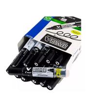 Marcador Pincel Caneta Quadro Branco Vboard - Pilot - Recarregavel - Caixa c/ 12 Unidades