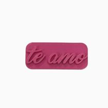 Marcador Placa Te amo - D251041 - Ideal para Decoração e Festas