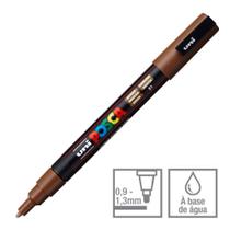 Marcador Posca Uni-ball Pc-3m Marrom 21 55.4405 1 ed Marcador Posca Uni-ball Pc-3m Marrom 21 55.4405 1 ed