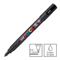 Marcador Posca Uni-ball Pc-3m Preto 24 45.7365 1 ed Marcador Posca Uni-ball Pc-3m Preto 24 45.7365 1 ed
