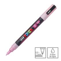 Marcador Posca Uni-ball Pc-3ml Rosa com Glitter 13 43.1310 1 ed Marcador Posca Uni-ball Pc-3ml Rosa com Glitter 13 43.1310 1 ed