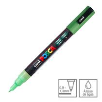 Marcador Posca Uni-ball Pc-3ml Verde com Glitter 6 43.1312 1 ed