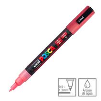 Marcador Posca Uni-ball Pc-3ml Vermelho com Glitter 15 43.1313 1 ed Marcador Posca Uni-ball Pc-3ml Vermelho com Glitter 15 43.1313 1 ed
