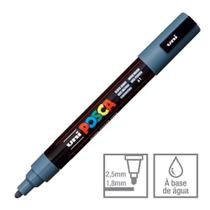Marcador Posca Uni-ball Pc-5m Cinza Ardósia 61 7.5145 1 ed Marcador Posca Uni-ball Pc-5m Cinza Ardósia 61 7.5145 1 ed