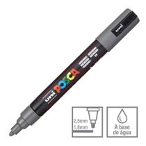 Marcador Posca Uni-ball Pc-5m Cinza Escuro 82 7.5135 1 ed Marcador Posca Uni-ball Pc-5m Cinza Escuro 82 7.5135 1 ed