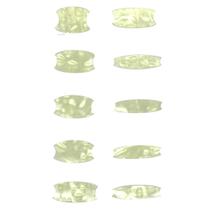 Marcador posição OVAL escala acrílico guitarra branco kit10 Marcador posição OVAL escala acrílico guitarra branco kit10