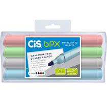 MARCADOR Q.BRANCO BPX Sortido Estojo c/4 CIS 76.1125