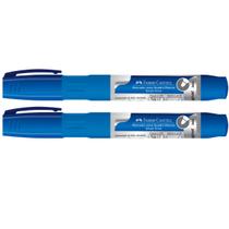 Marcador Quadro Branco Recarregável Faber Castell Caneta Kit