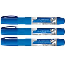 Marcador Quadro Branco Recarregável Faber Castell Caneta Kit