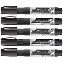 Marcador Quadro Branco Recarregável Faber Castell Caneta Kit