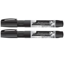 Marcador Quadro Branco Recarregável Faber Castell Caneta Kit