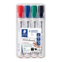 Marcador Quadro Branco Staedtler Lumocolor 4 Cores