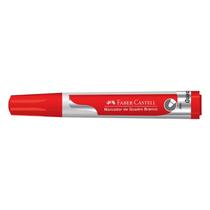 Marcador quadro branco vermelho faber castell