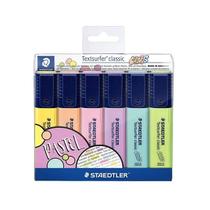 Marcador staedtler textsurfer 6 cores est