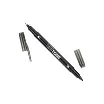 Marcador Tombow Twintone Ponta Dupla Preto Marcador Tombow Twintone Ponta Dupla Preto
