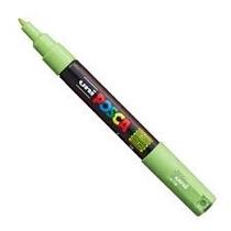 Marcador Uni Posca Pc-1M Maçã Verde