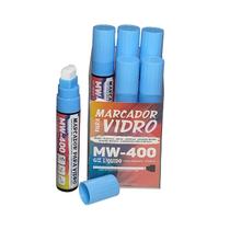 Marcador Vidro Plástico Quadro Metal Giz Liquido 6 Unidades Gramp Line