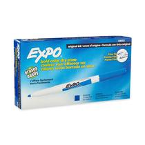 Marcadores apagáveis a seco EXPO Original Fine Point Blue, 12 unidades