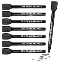 Marcadores Apagáveis MaxGear Ultra Fine Tip - 8 Peças com Borracha